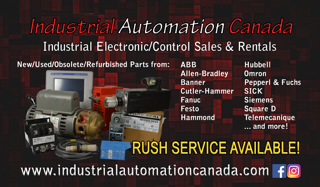 Industrial Automation Canada | 829 Woodward Ave, Hamilton, ON L8H 6P5, Canada | Phone: (905) 638-1652