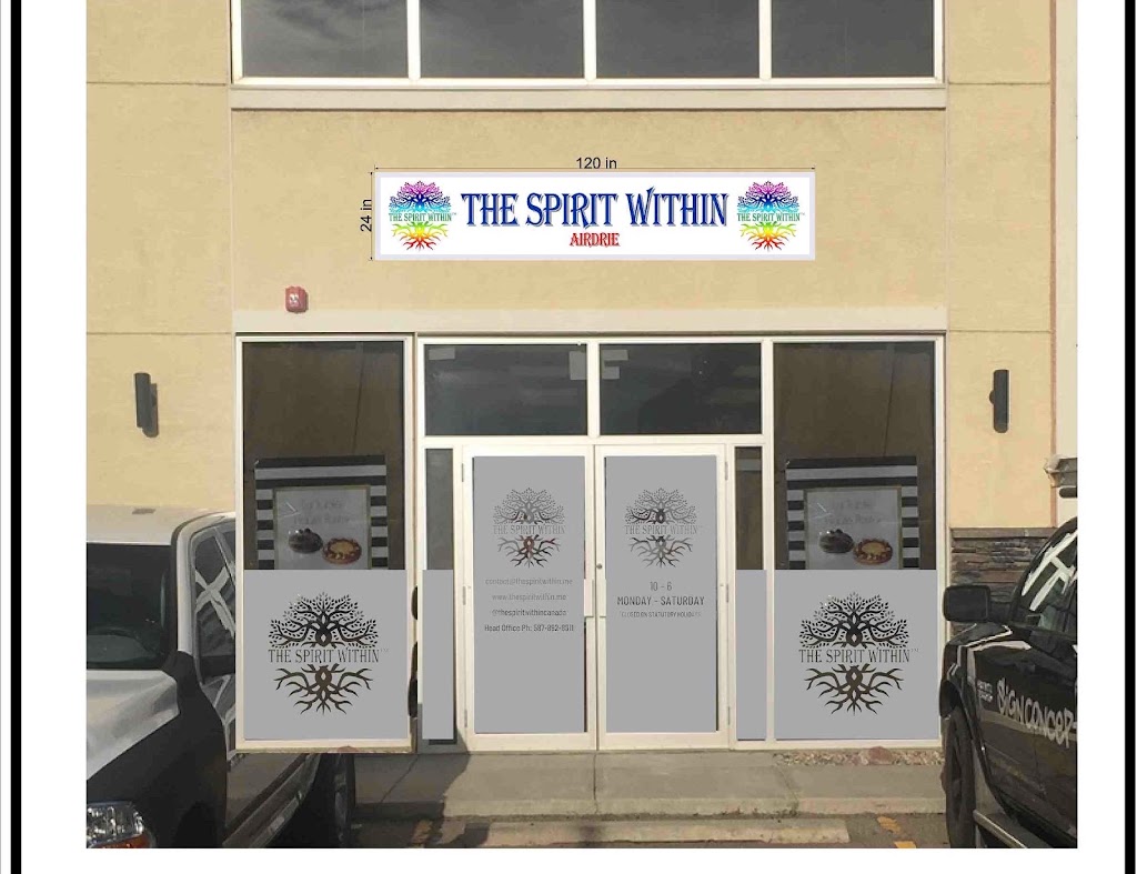 The Spirit Within East Airdrie | 2903 Kingsview Blvd SE Unit 302, Airdrie, AB T4A 0C4, Canada | Phone: (587) 892-8811