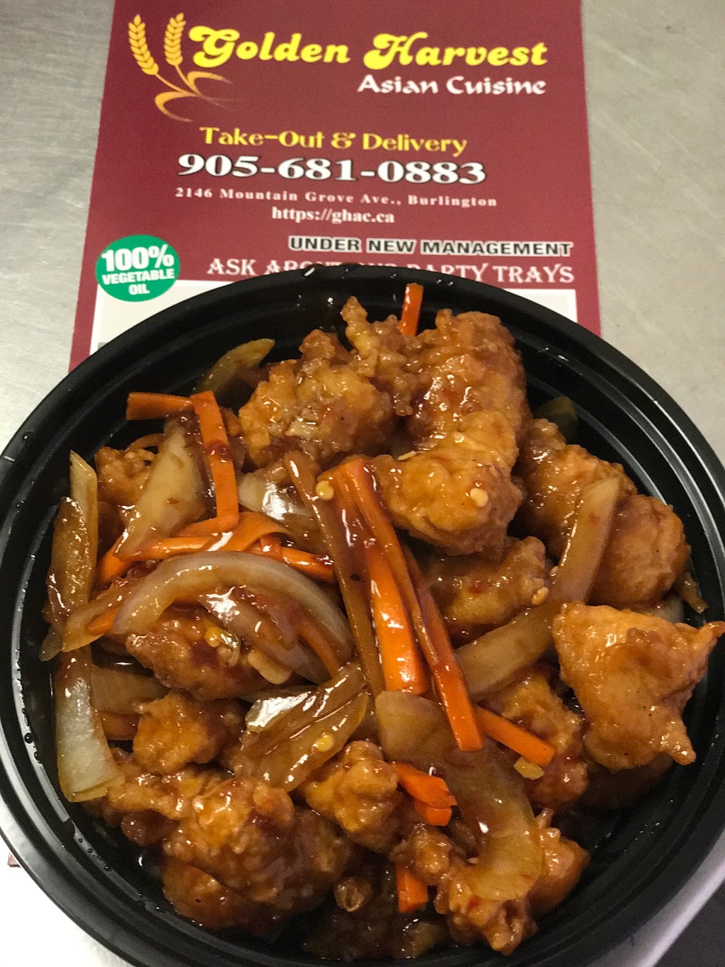Golden Harvest Asian Cuisine | 2146 Mountain Grove Ave, Burlington, ON L7P 2J3, Canada | Phone: (905) 681-0883