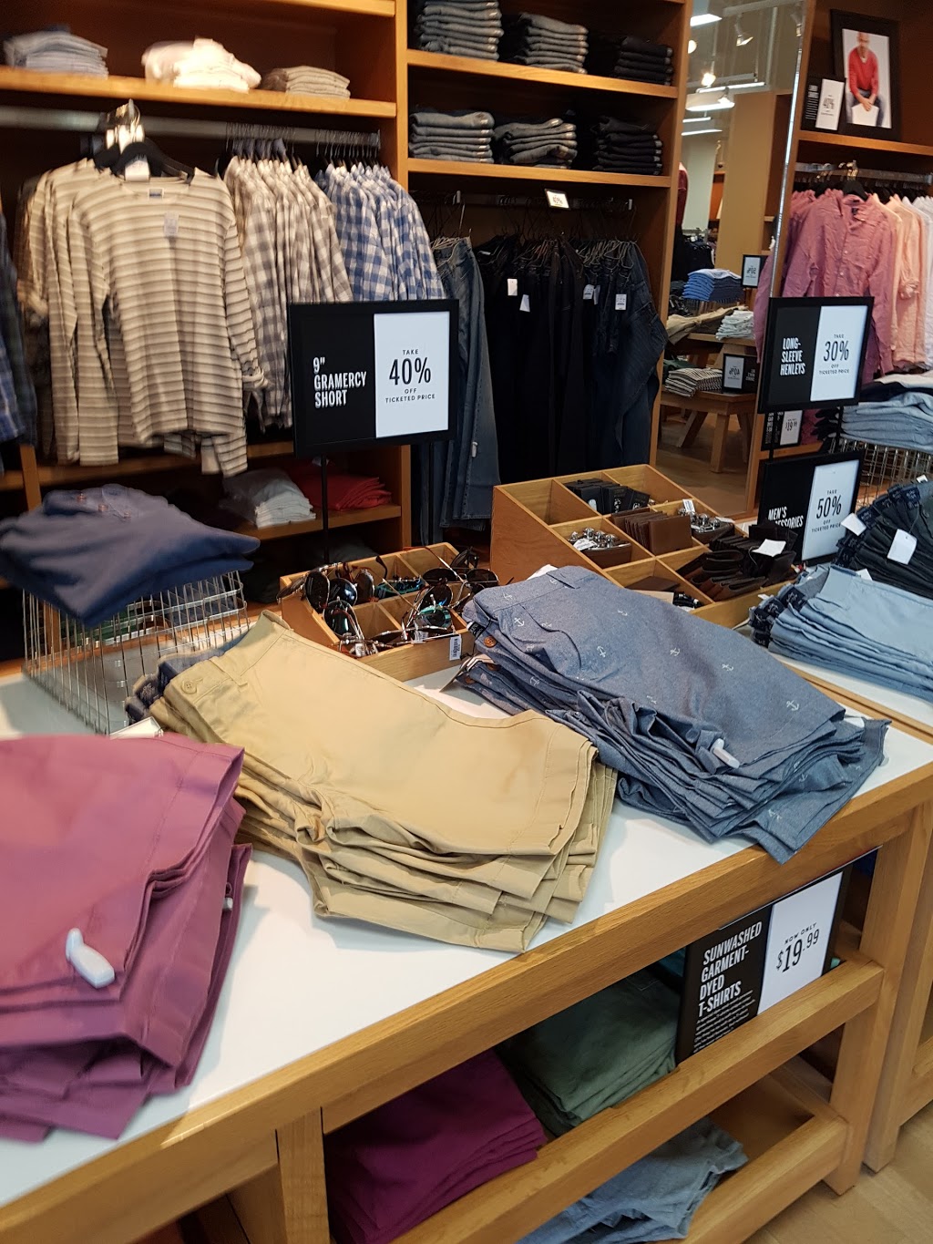 J.Crew Factory | 1430 Parsons Rd NW, Edmonton, AB T6N 0B5, Canada | Phone: (780) 434-5413