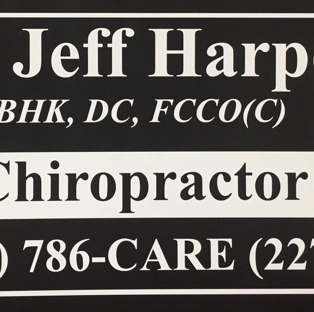 Harper Chiropractic - Dr. Jeffrey Harper | 50 King St W B, Forest, ON N0N 1J0, Canada | Phone: (519) 786-2273