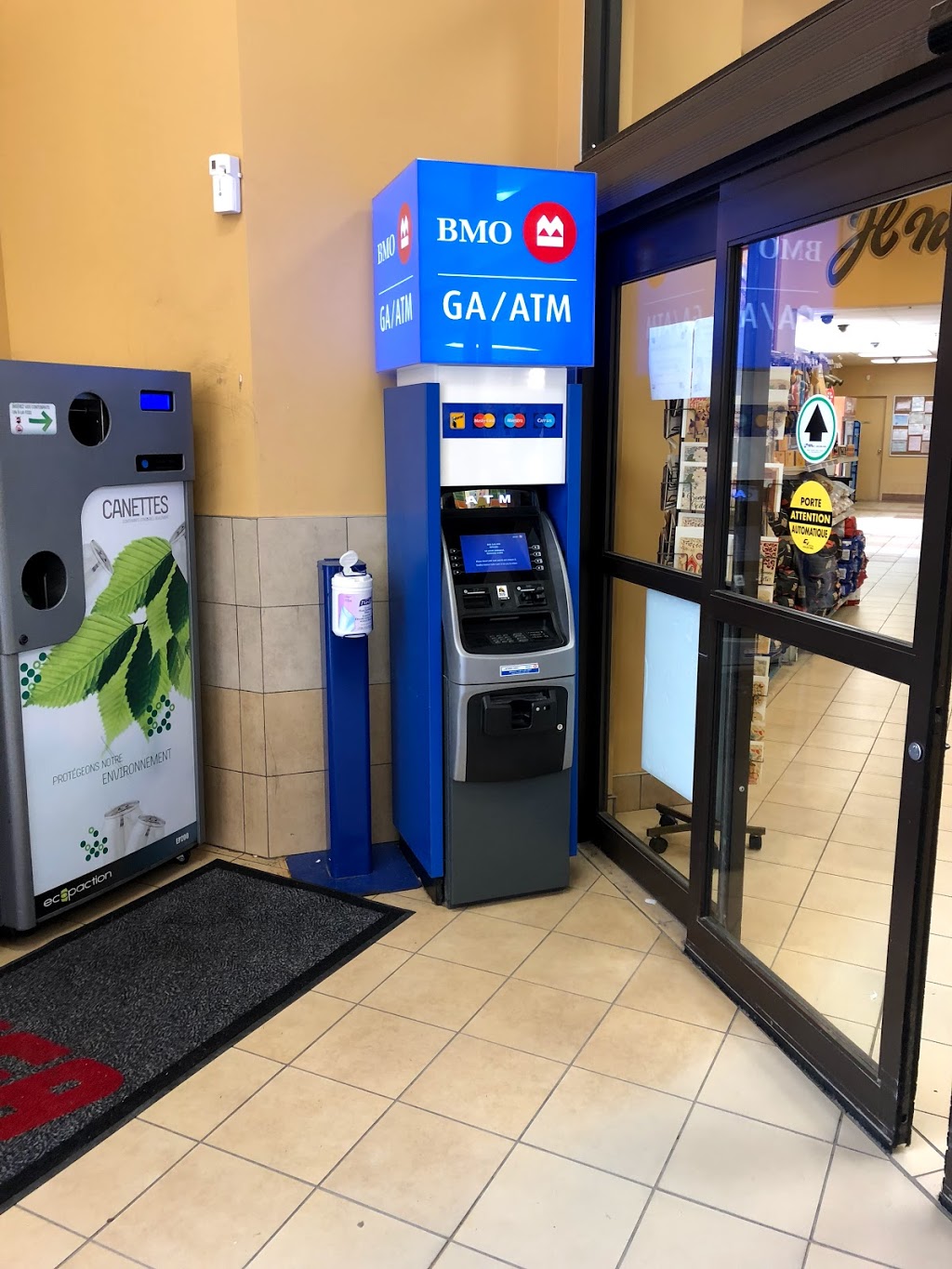 BMO Bank of Montreal ATM | 795 Boulevard du Lac, Québec, QC G2M 0E4, Canada | Phone: (800) 363-9992