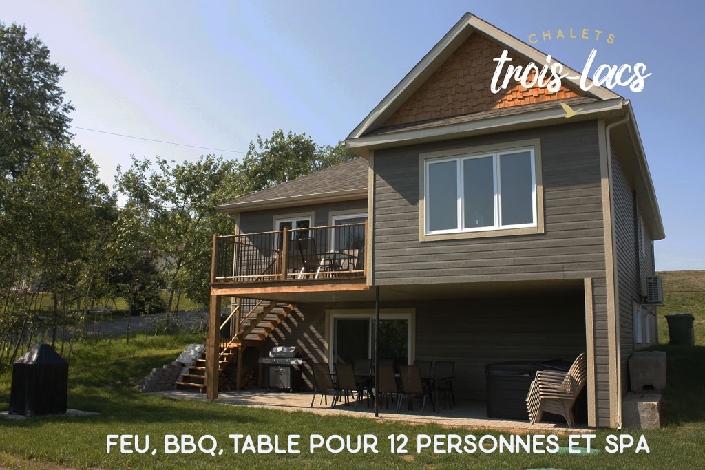 Chalets Trois-Lacs | 24 Rue Filteau, Saint-Rémi-de-Tingwick, QC J0A 1K0, Canada | Phone: (819) 679-4122