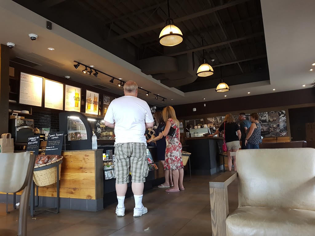 Starbucks | 146 Lakeshore Rd W J, Oakville, ON L6K 1E4, Canada | Phone: (905) 845-5737