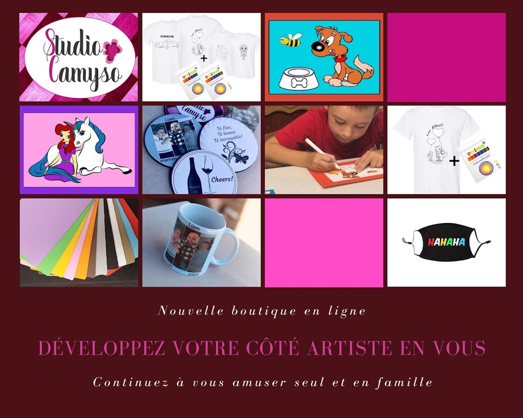 Studio Camyso | 2495 Rue Ricard, LAssomption, QC J5W 0C1, Canada | Phone: (450) 824-7800