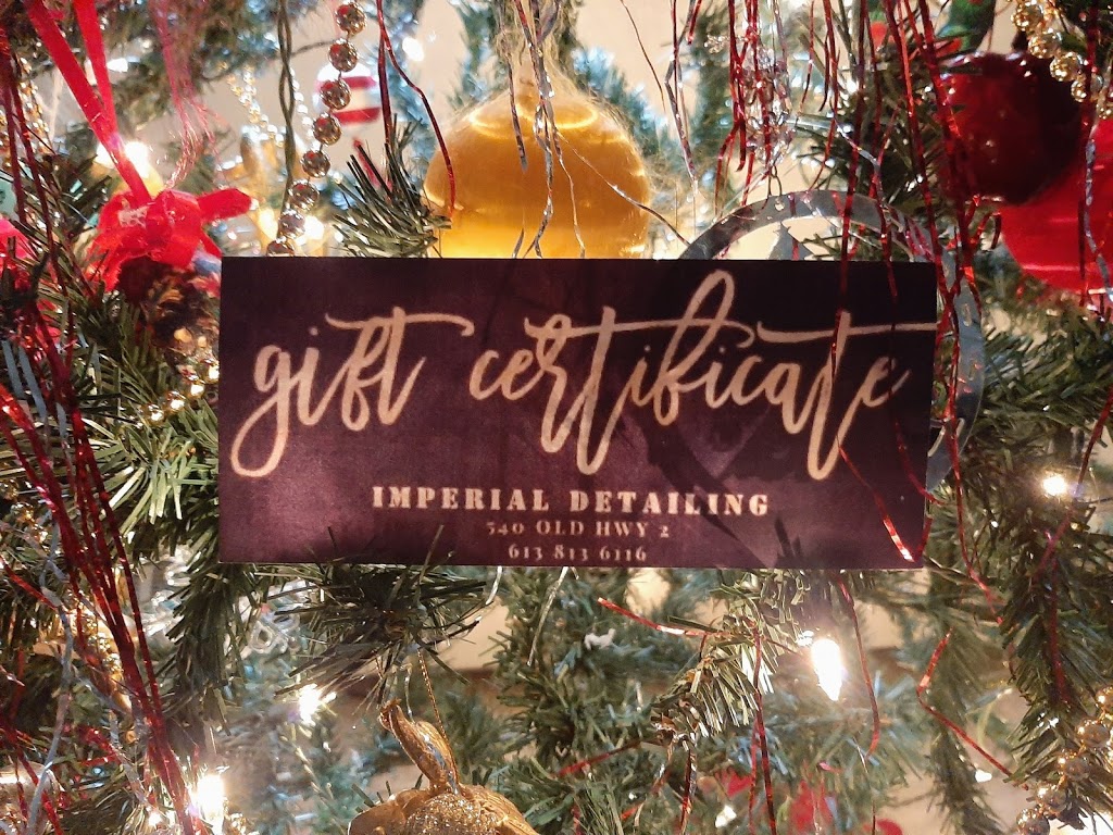 IMPERIAL DETAILING | 540 Old Highway 2 Unit 8, Trenton, ON K8V 5P5, Canada | Phone: (613) 813-6116