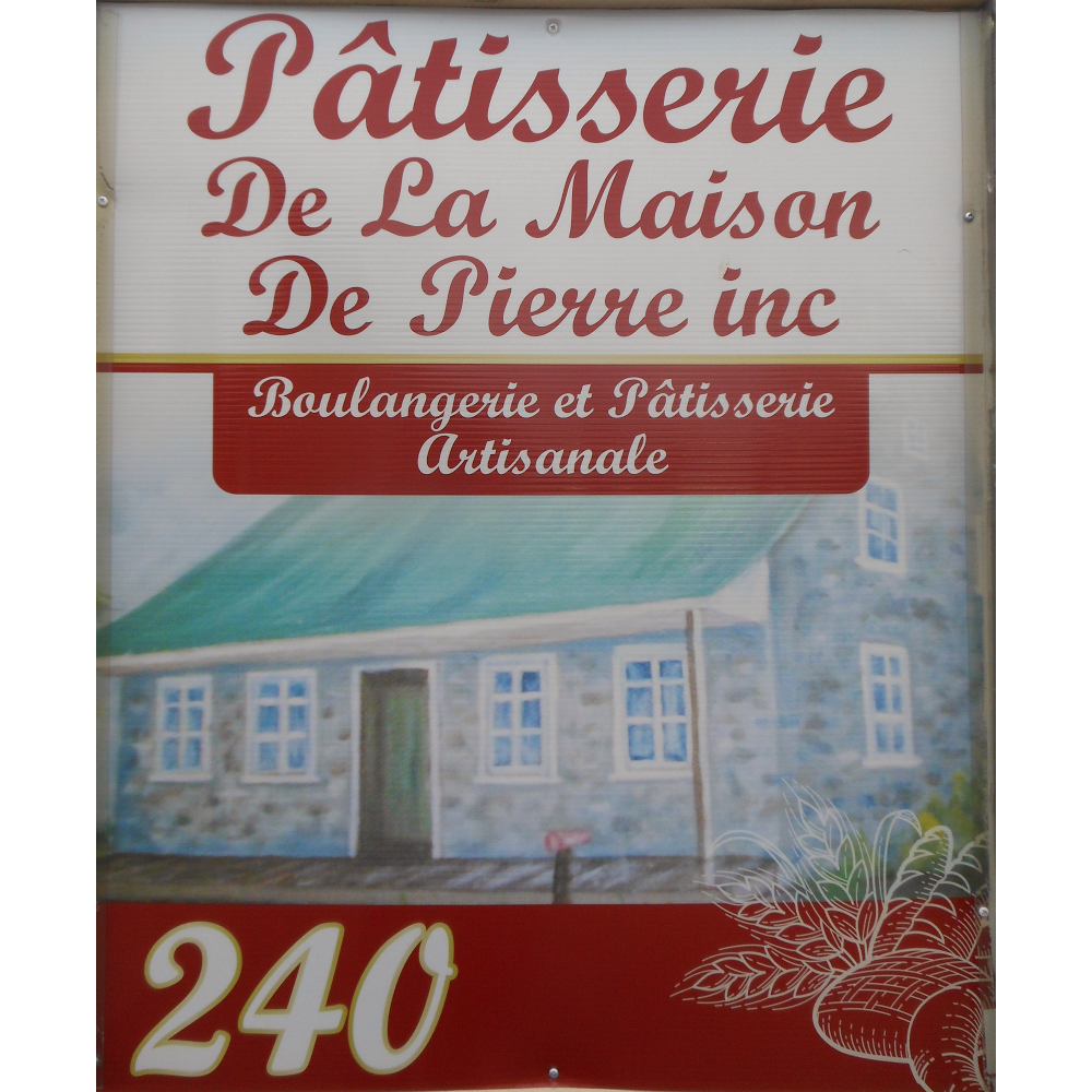 Pâtisserie De La Maison De Pierre | 240 Chemin de la Beauce, Calixa-Lavallée, QC J0L 1A0, Canada | Phone: (450) 583-5742