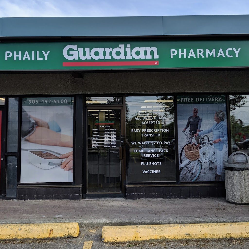 Phaily Guardian Pharmacy | health | 1477 Bayly St, Pickering, ON L1W 3R5, Canada | 9054925100 OR +1 905-492-5100