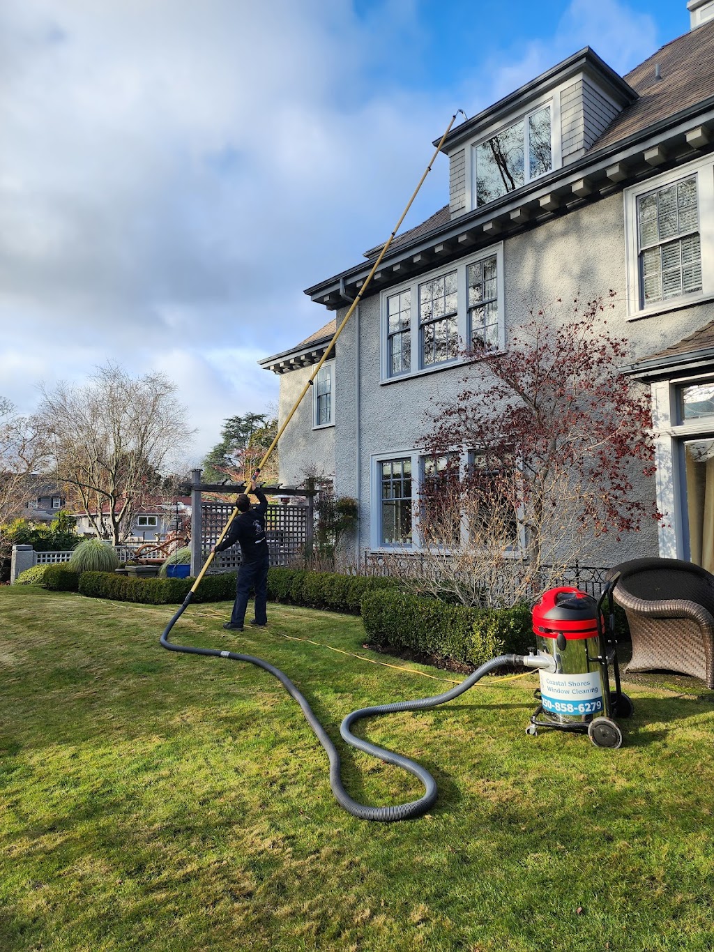 Coastal Shores Window Cleaning | 2530 Cadboro Bay Rd, Victoria, BC V8R 5H9, Canada | Phone: (250) 858-6279