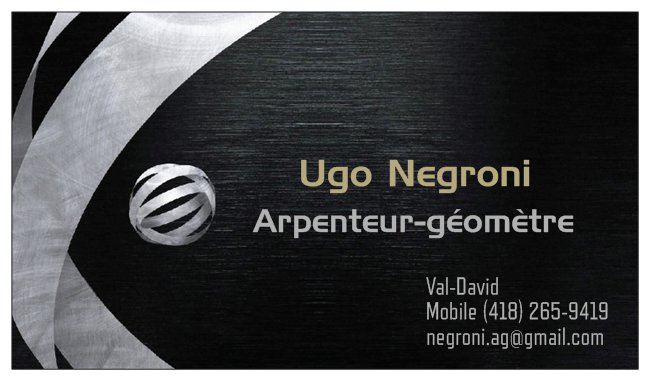 Ugo Negroni Arpenteur-géomètre | QC-125, Saint-Donat, QC J0T 2C0, Canada | Phone: (418) 265-9419