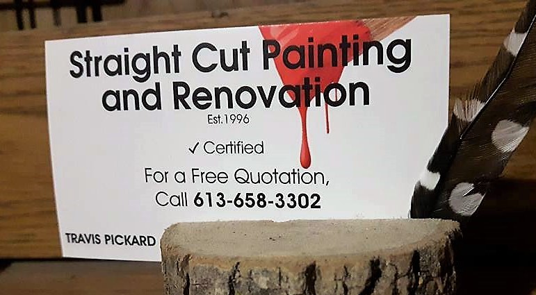 Straight Cut Painting & Renovation | 7030 44, Spencerville, ON K0E 1X0, Canada | Phone: (613) 340-6546