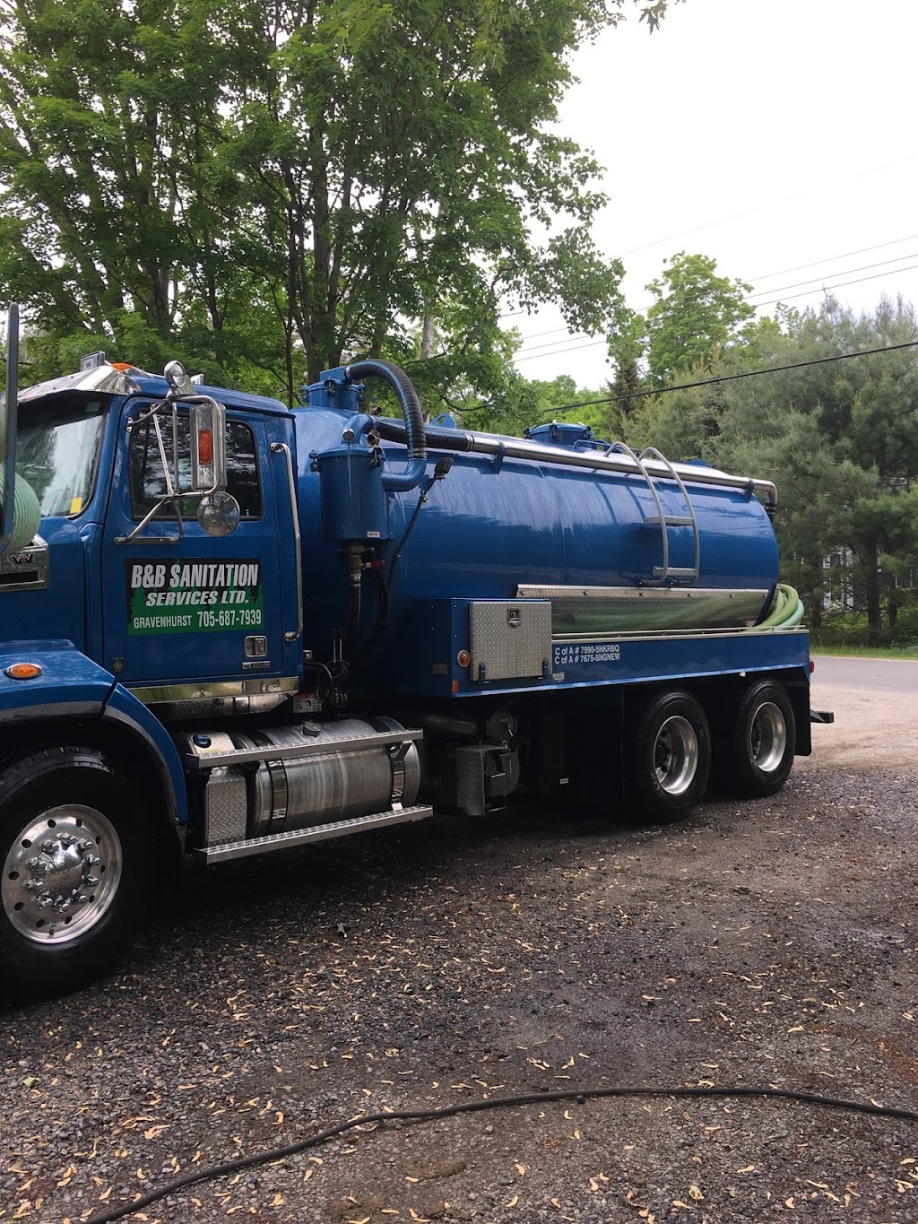 B & B Sanitation Svc Ltd | 1656 Walkers Point Rd, Gravenhurst, ON P1P 1R2, Canada | Phone: (705) 687-7939