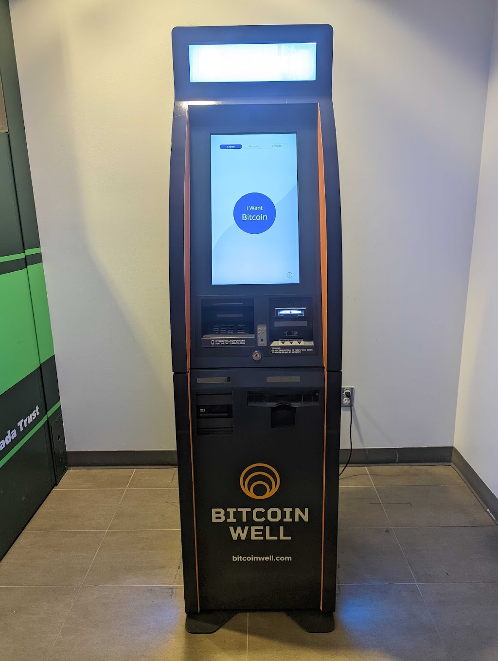 Bitcoin ATM by Bitcoin Well | 2500 University Dr NW Unit 203A, Calgary, AB T2N 1N4, Canada | Phone: (888) 711-3866