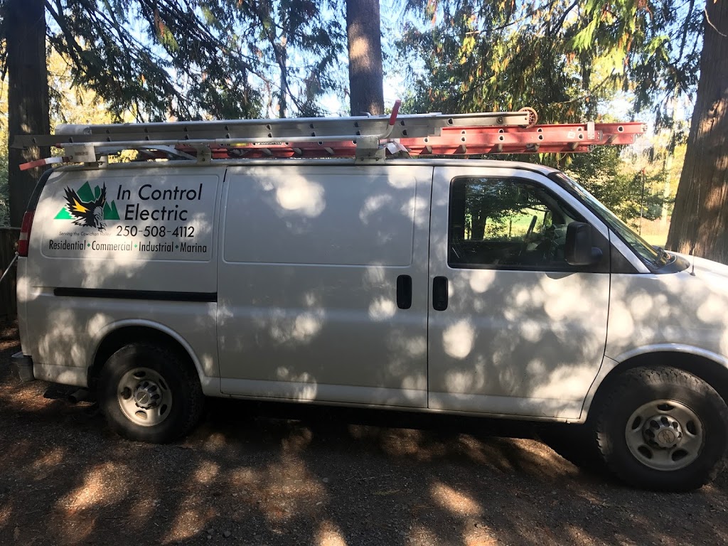 In Control Electric | 790 Hatch Point Rd, Cobble Hill, BC V0R 1L4, Canada | Phone: (250) 508-4112