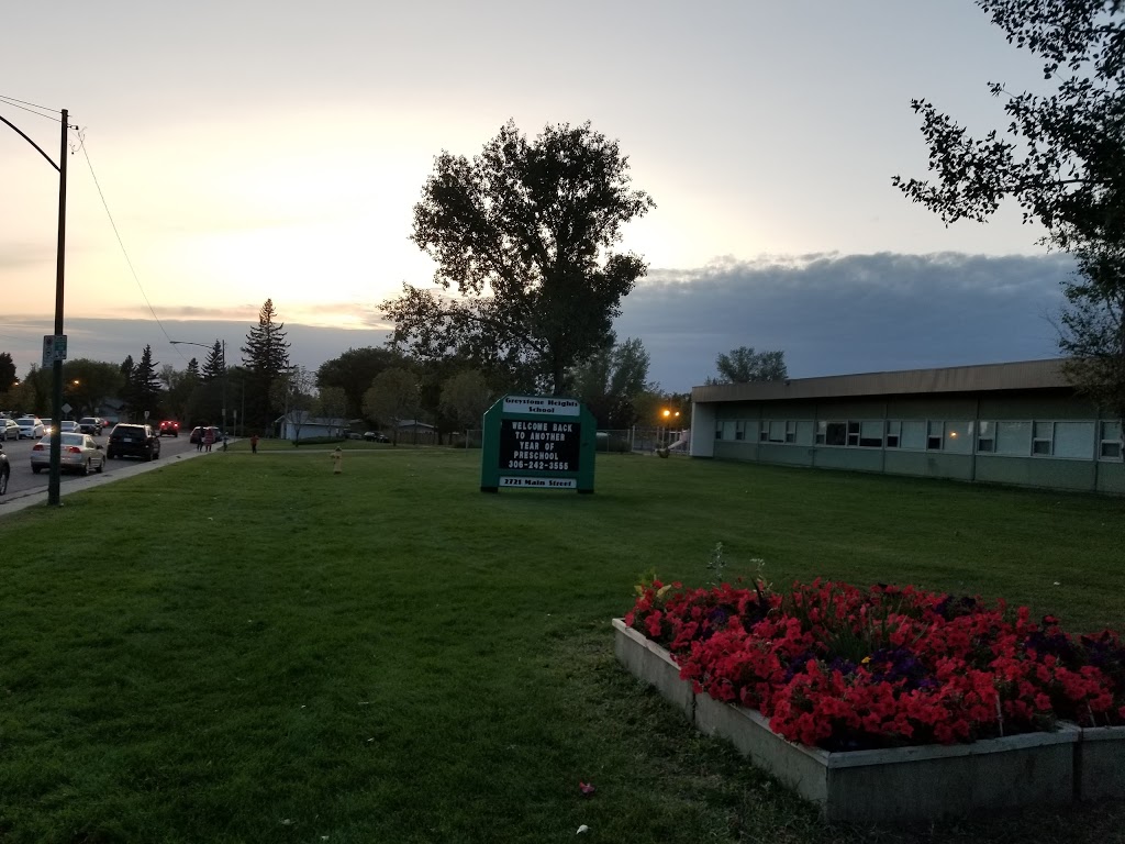 Greystone Heights School | 2721 Main St, Saskatoon, SK S7H 0M2, Canada | Phone: (306) 683-7230