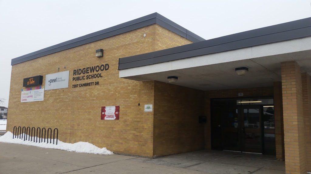 Ridgewood Public School | 7207 Cambrett Dr, Mississauga, ON L4T 2R3, Canada | Phone: (905) 677-1350