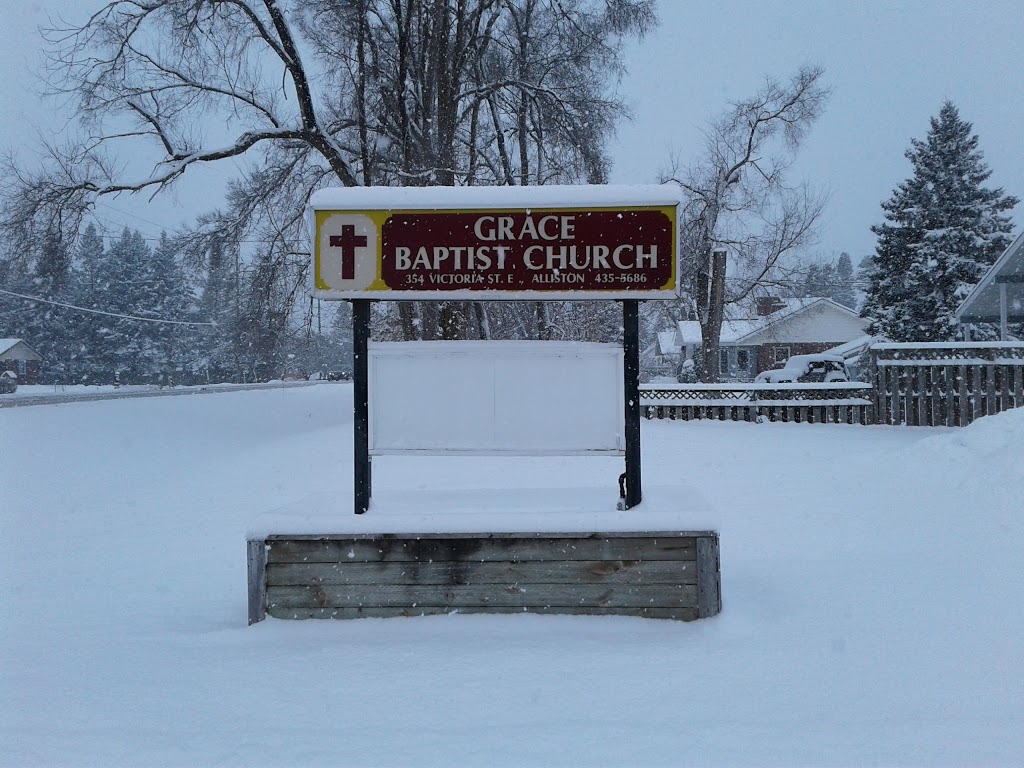 Grace Baptist Church | 354 Victoria St E, Alliston, ON L9R 1K3, Canada | Phone: (705) 435-5686