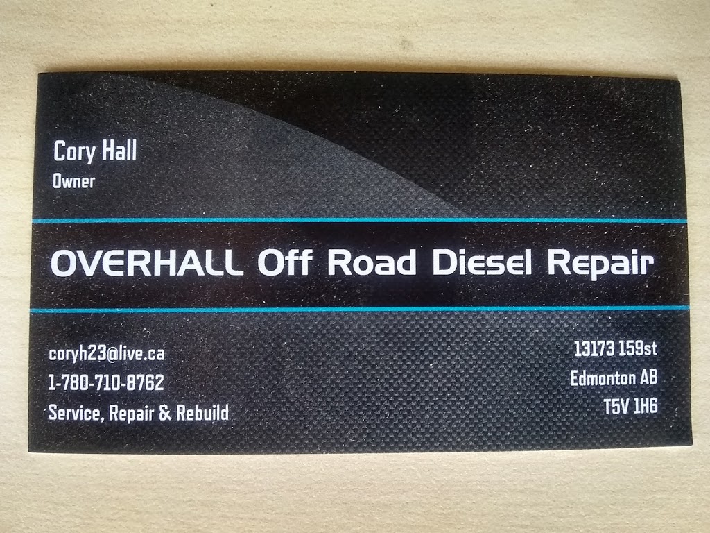 Overhall Diesel Repair | 13173 159 St NW, Edmonton, AB T5V 1H6, Canada | Phone: (780) 710-8762