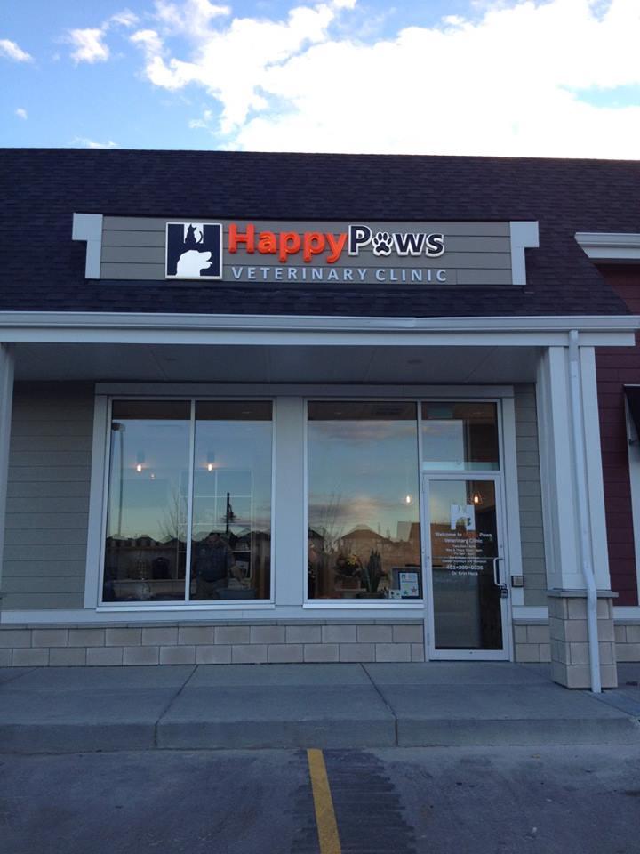 Happy Paws Vet Clinic | 1301 8 St SW #5, Airdrie, AB T4B 3Y2, Canada | Phone: (403) 299-0336