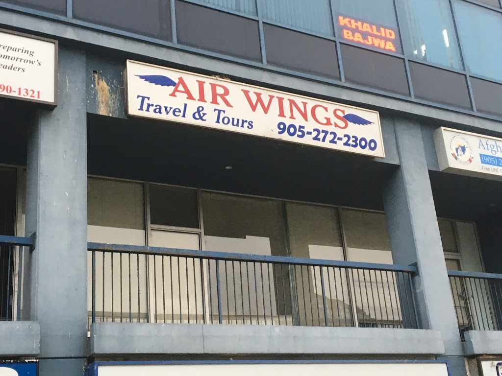 Air Wings Travel And Tours | 60 Agnes St, Mississauga, ON L5B 1J7, Canada | Phone: (905) 272-2300