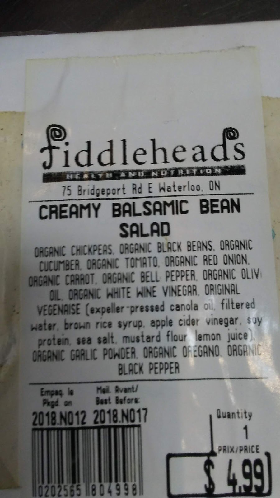 Fiddleheads Health and Nutrition | 480 Hespeler Rd, Cambridge, ON N1R 7R9, Canada | Phone: (519) 624-6879