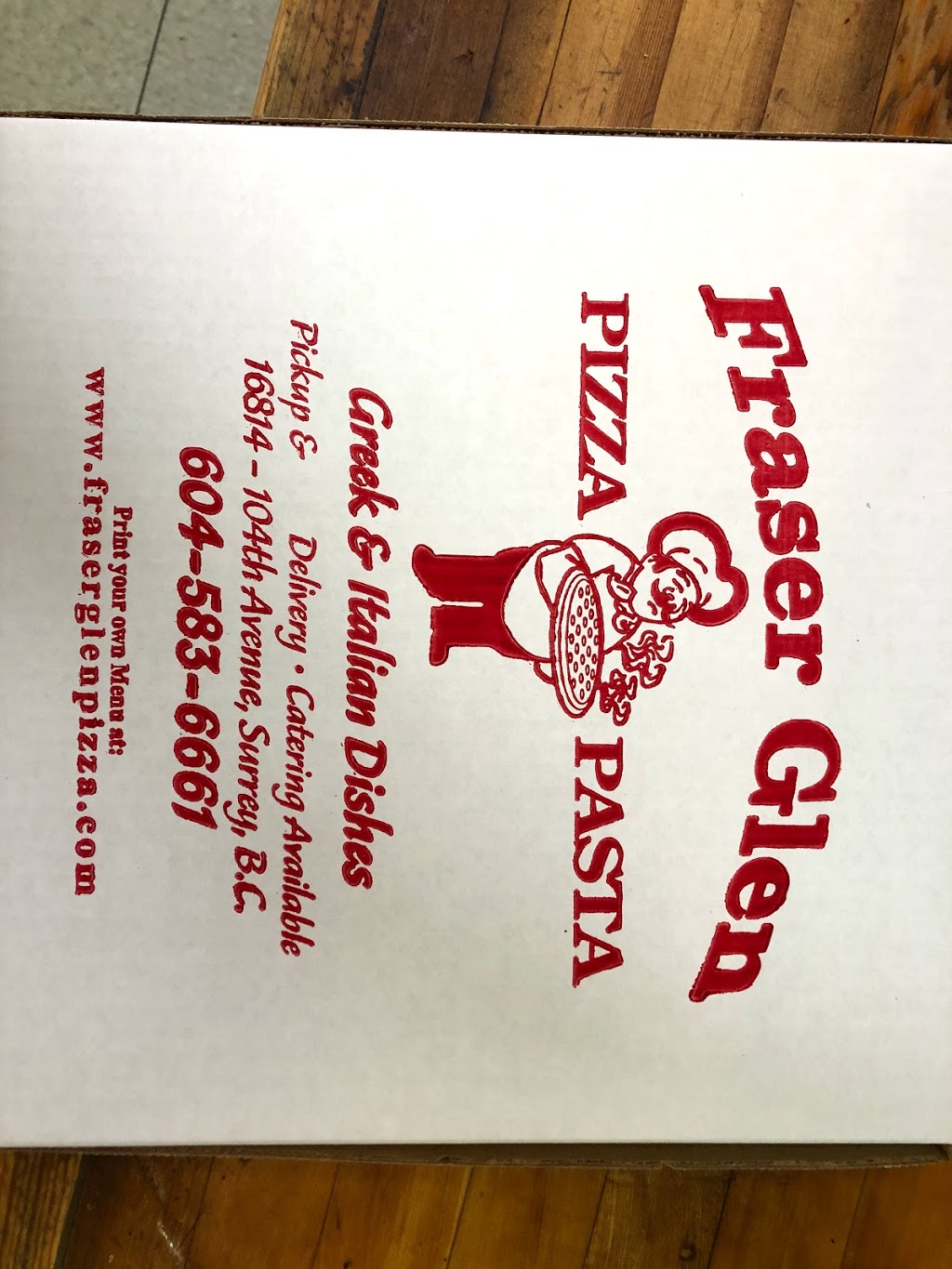 Fraser Glen Pizza | 16814 104 Ave, Surrey, BC V4N 4L9, Canada | Phone: (604) 583-6661