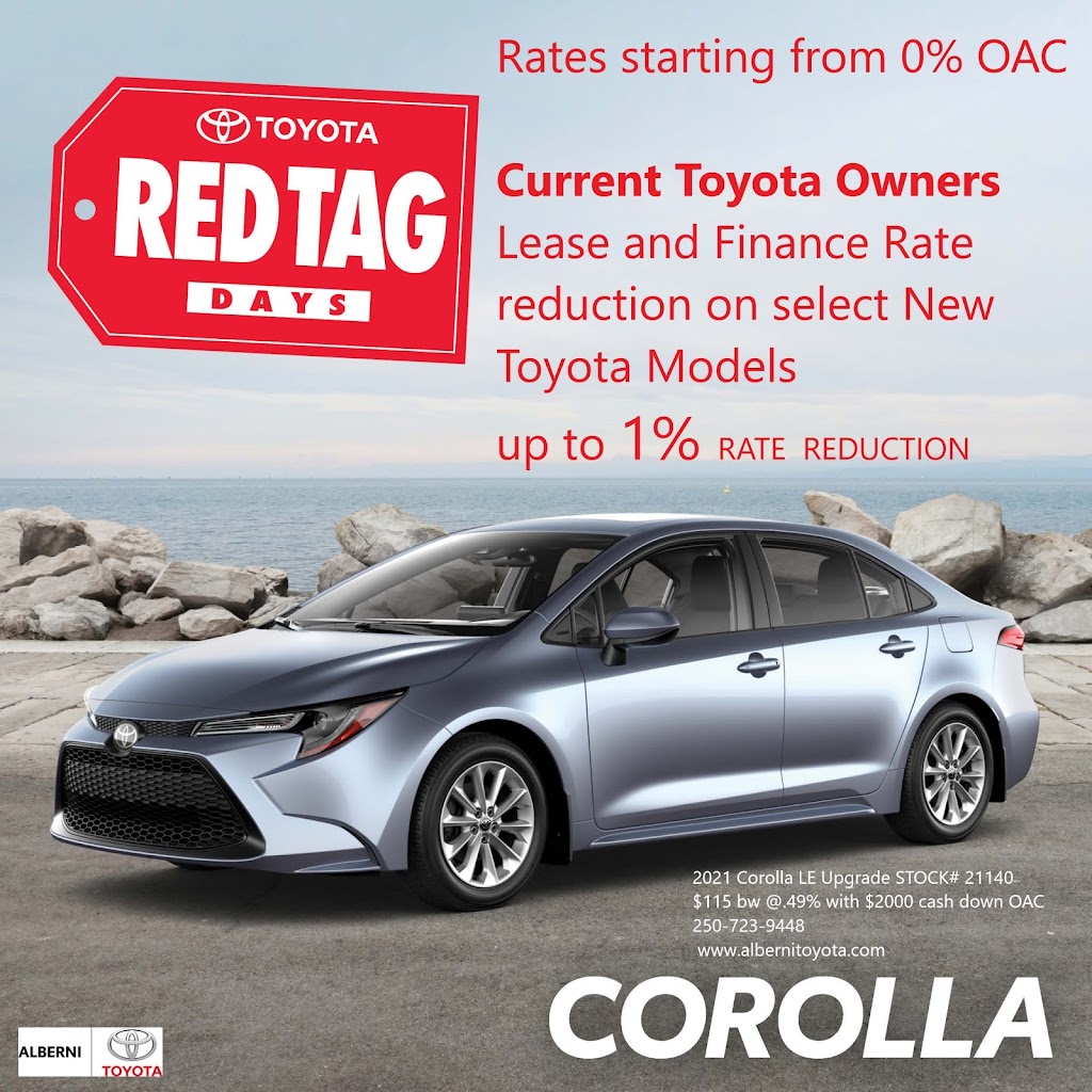 Alberni Toyota | 2555 Port Alberni Hwy, Port Alberni, BC V9Y 8P2, Canada | Phone: (250) 723-9448
