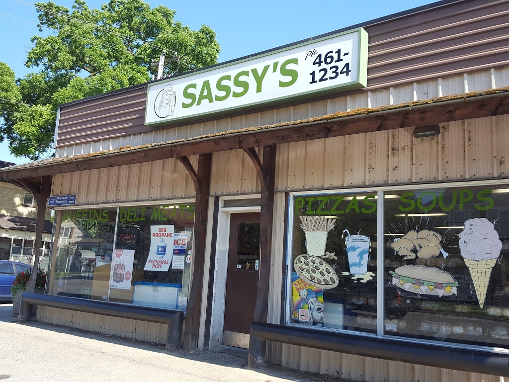 Sassys | 225 King St, Thorndale, ON N0M 2P0, Canada | Phone: (519) 461-1234