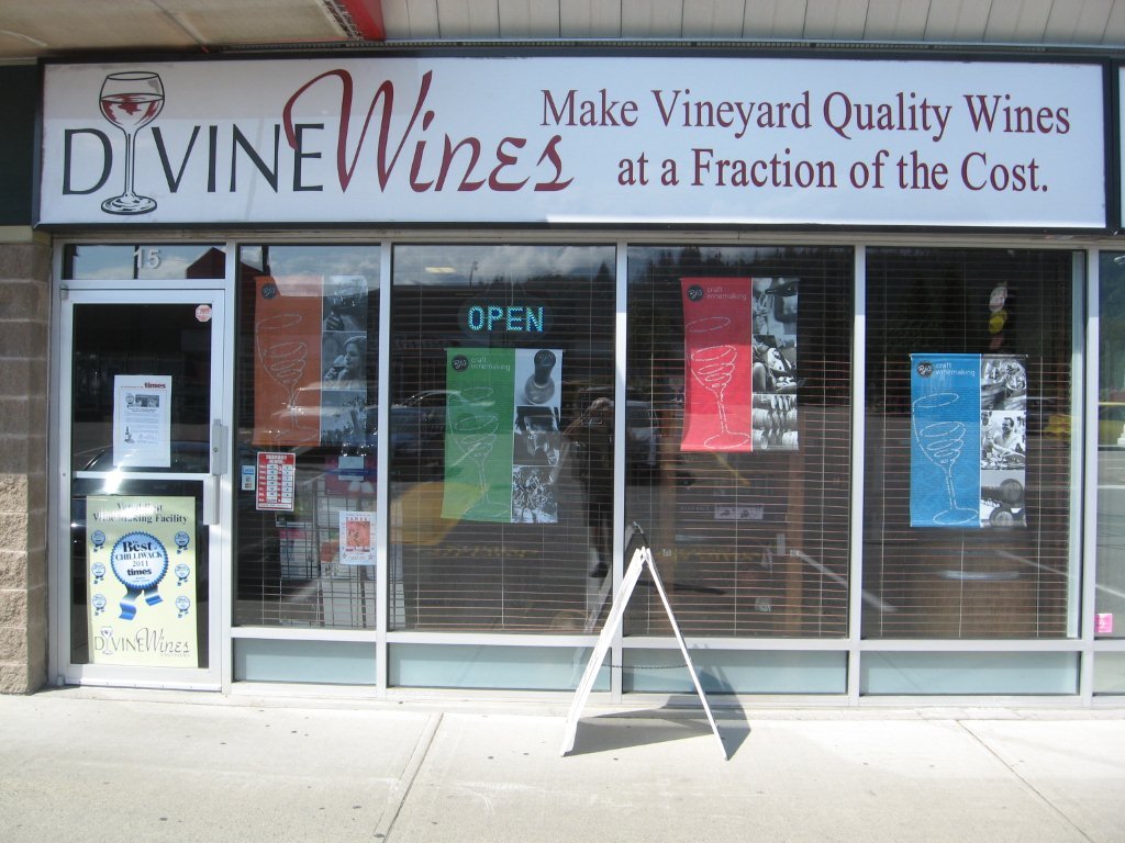 Divine Wines | 6014 Vedder Rd, Chilliwack, BC V2R 5M4, Canada | Phone: (604) 824-9602
