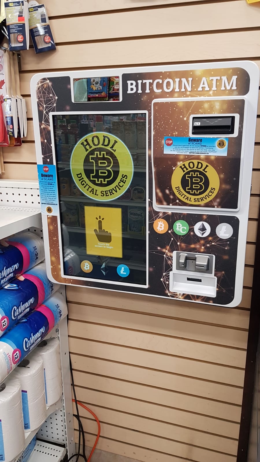 HODL Bitcoin ATM - Times Variety | 95 Times Ave, Thornhill, ON L3T 0A2, Canada | Phone: (416) 840-5444
