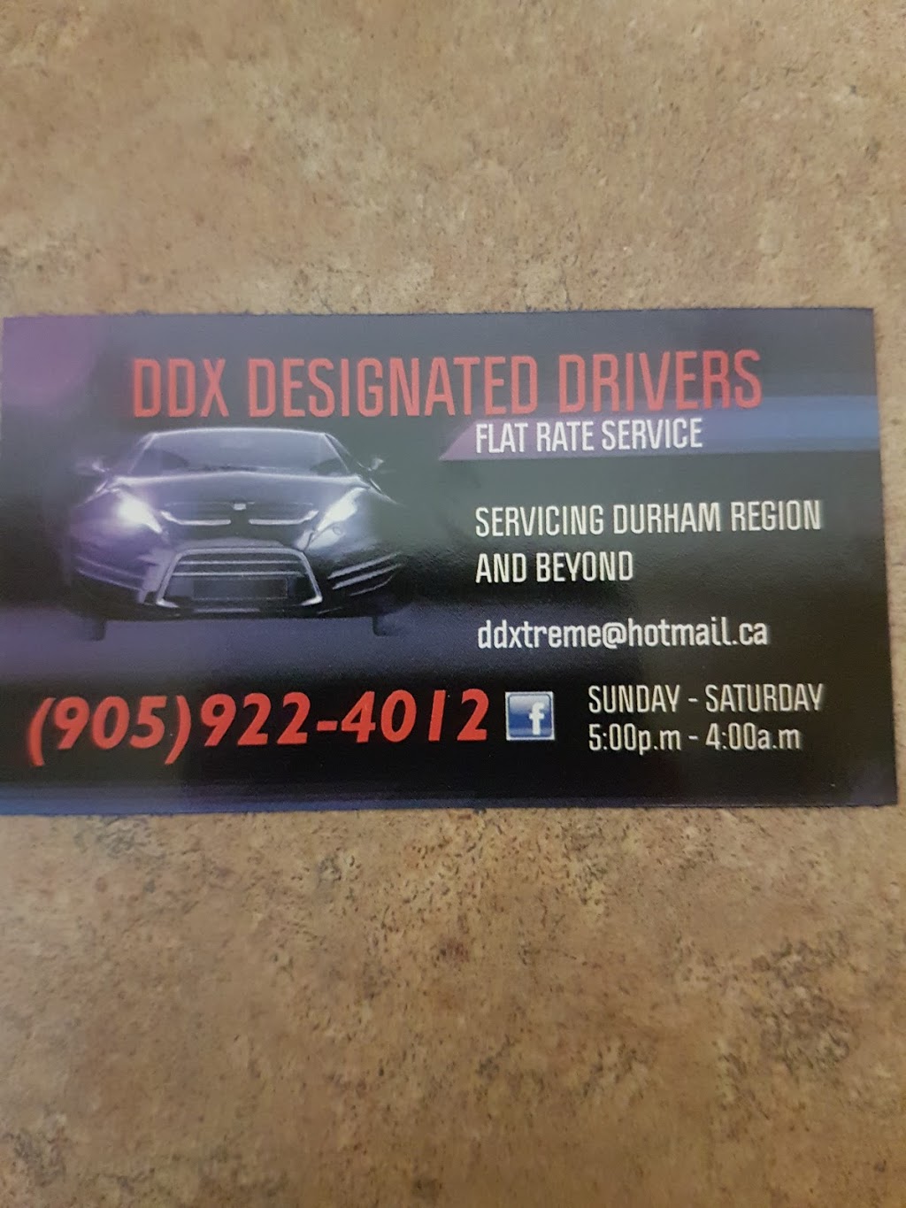 DDX Designed Drivers | 591 Oxford St, Oshawa, ON L1J 3V5, Canada | Phone: (905) 922-4012