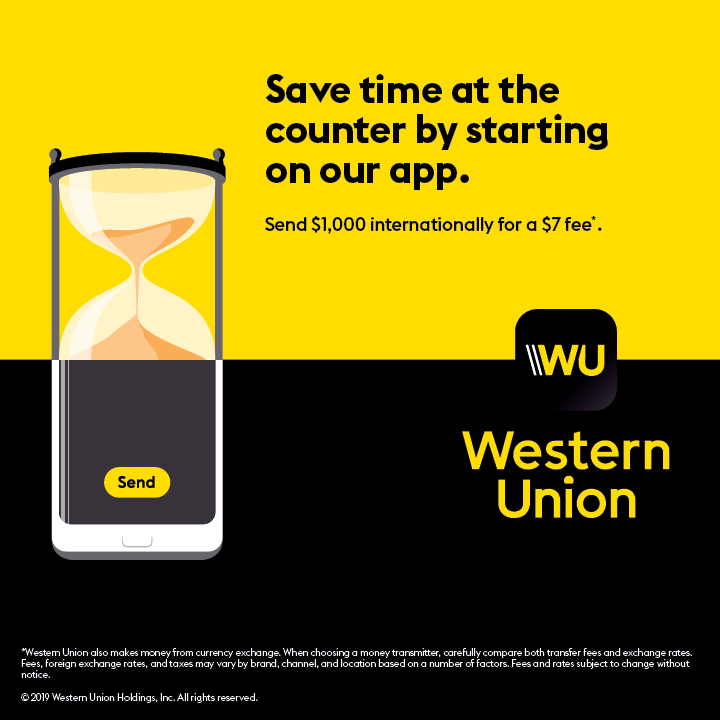 Western union customer service