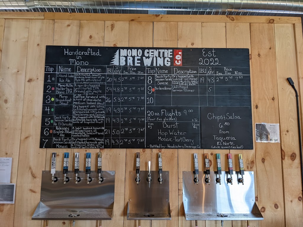 Mono Centre Brewing Co. | 388113 Mono Centre Rd, Mono, ON L9W 6V8, Canada | Phone: (519) 943-0055
