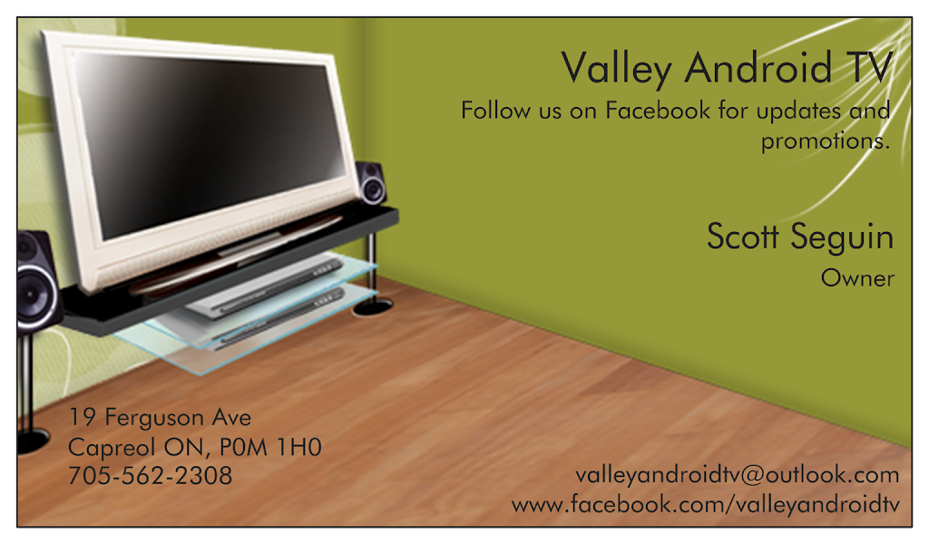 Valley Android TV | 19 Ferguson Ave, Capreol, ON P0M 1H0, Canada | Phone: (705) 562-2308