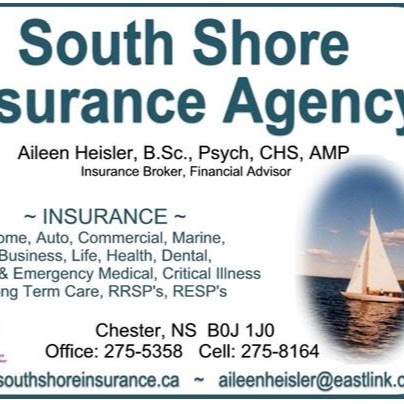 South Shore Insurance Agency | 4144 Nova Scotia Trunk 3, Chester, NS B0J 1J0, Canada | Phone: (902) 275-5358