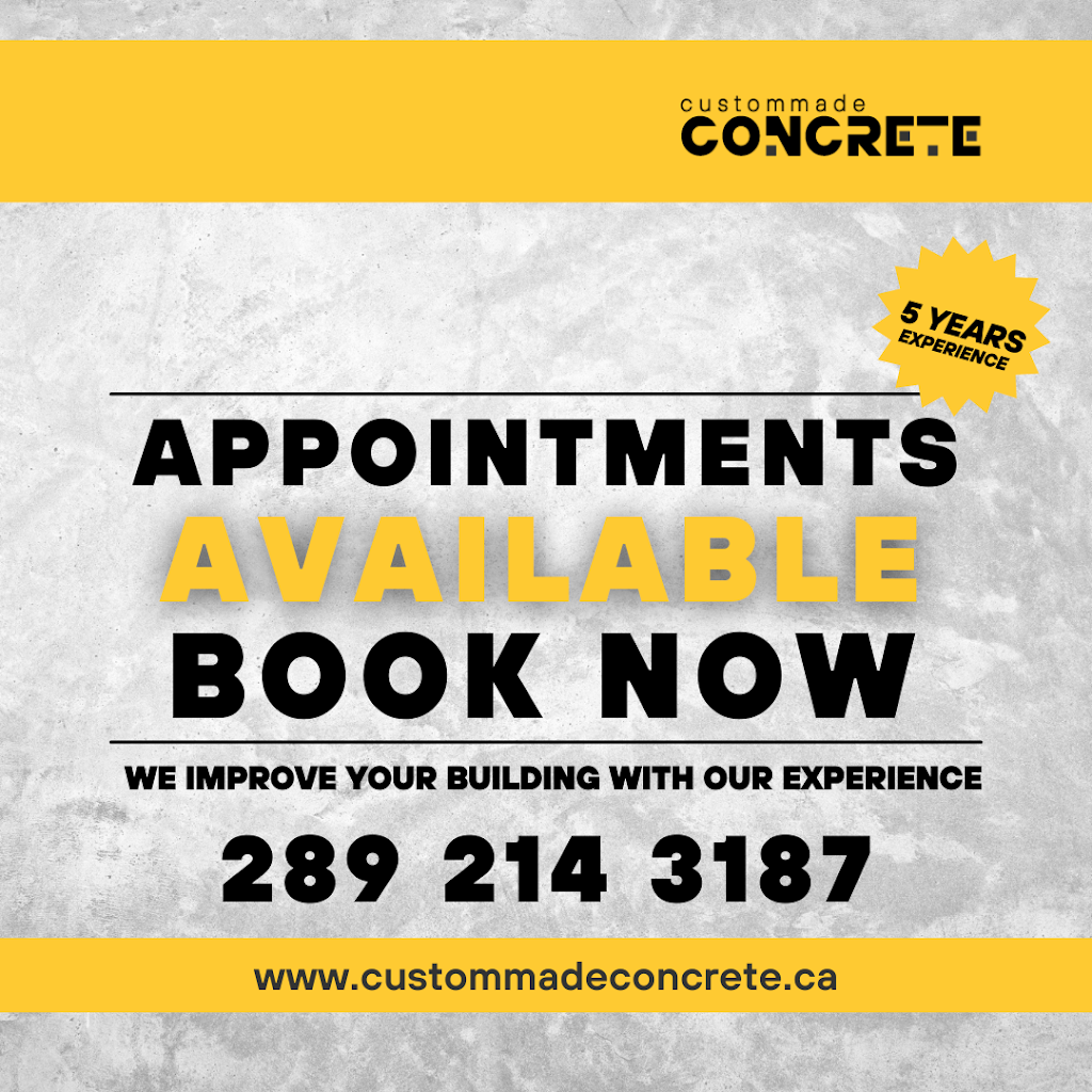 CustomMade Concrete | 1977 Port Davidson Rd, Township Of West Lincoln, ON L0R 2A0, Canada | Phone: (905) 931-0936