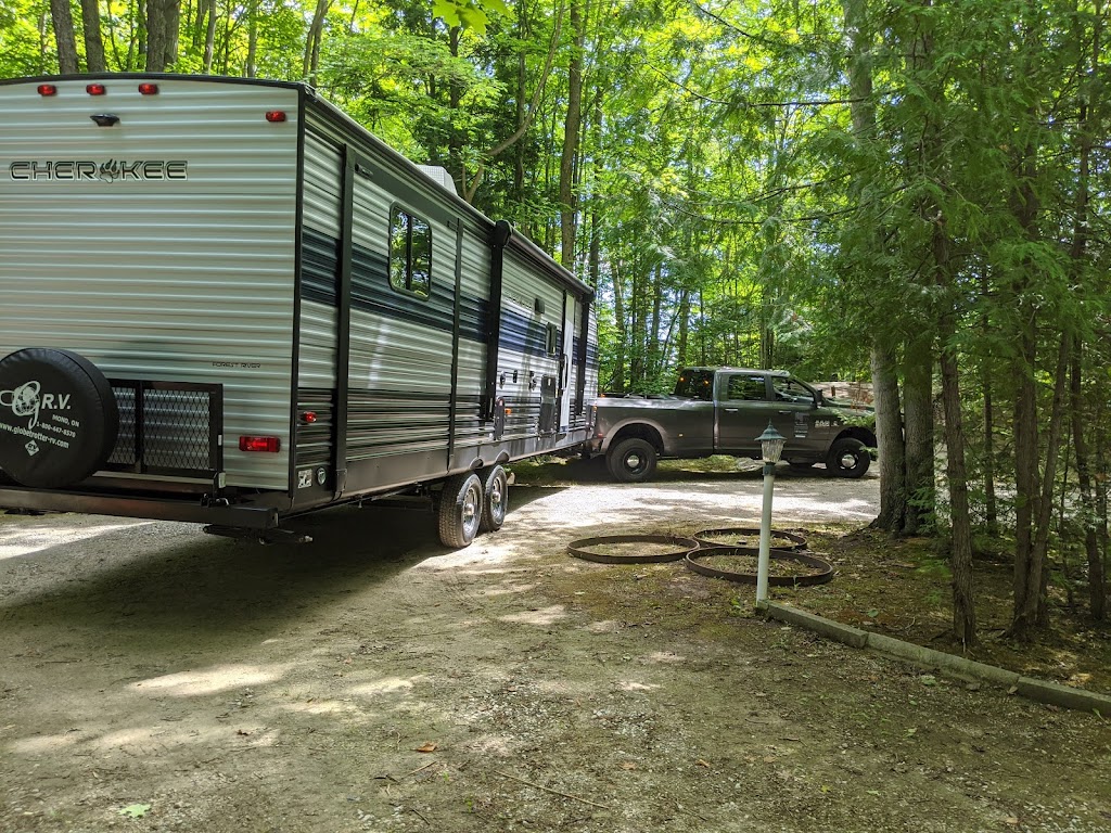 Sauble Falls Tent & Trailer Camp | 849 Sauble Falls Pkwy, Wiarton, ON N0H 2T0, Canada | Phone: (519) 422-1322