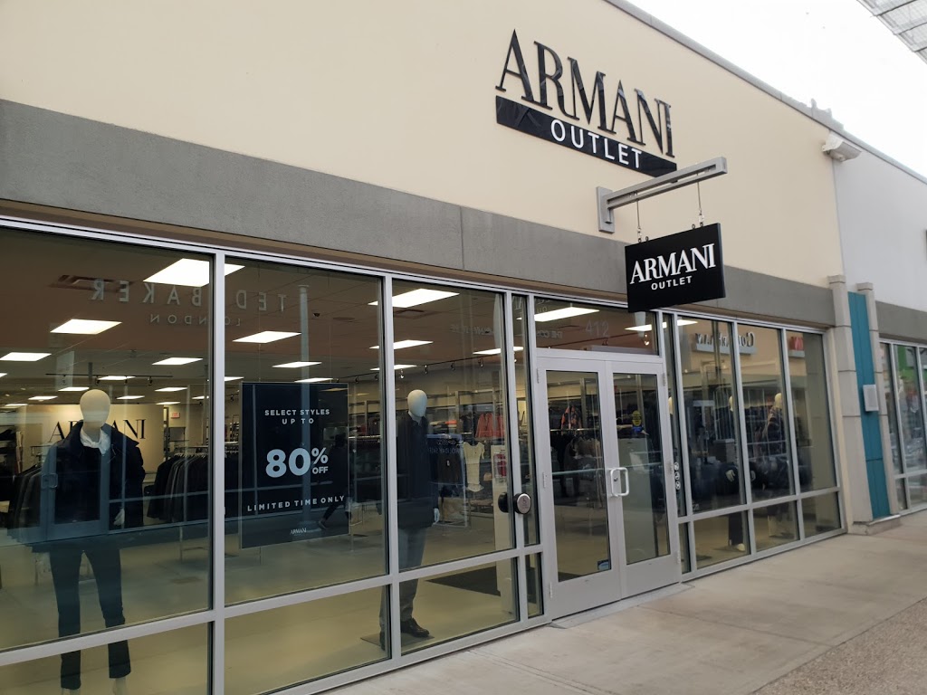 Armani Outlet | 13850 Steeles Ave W #412, Halton Hills, ON L7G 0J1, Canada | Phone: (905) 864-6322
