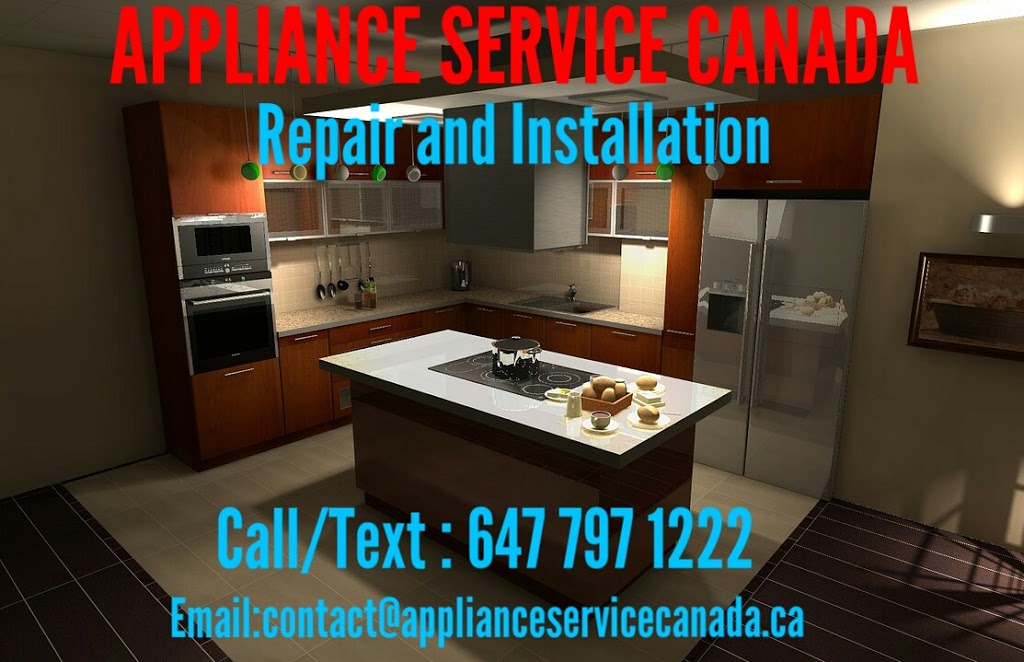APPLIANCE SERVICE CANADA | 551 THE WEST MALL, Etobicoke, ON M9C 1G7, Canada | Phone: (647) 797-1222