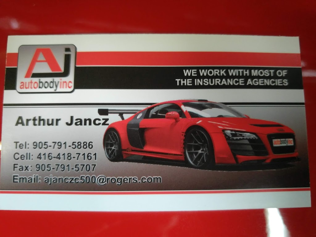 AJ Autobody | 70 Advance Blvd, Brampton, ON L6T 4J4, Canada | Phone: (416) 418-7161