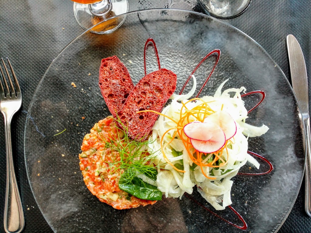 Pointe-à-Callière - Bistro LArrivage | 350 Place Royale, Montréal, QC H2Y 3Y5, Canada | Phone: (514) 872-9128