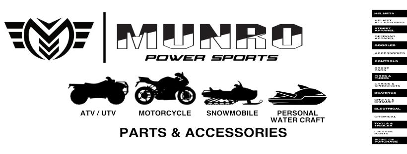 Munro Powersports | 27507 Township Rd 544 #62, Sturgeon County, AB T8R 2B5, Canada | Phone: (780) 686-4880