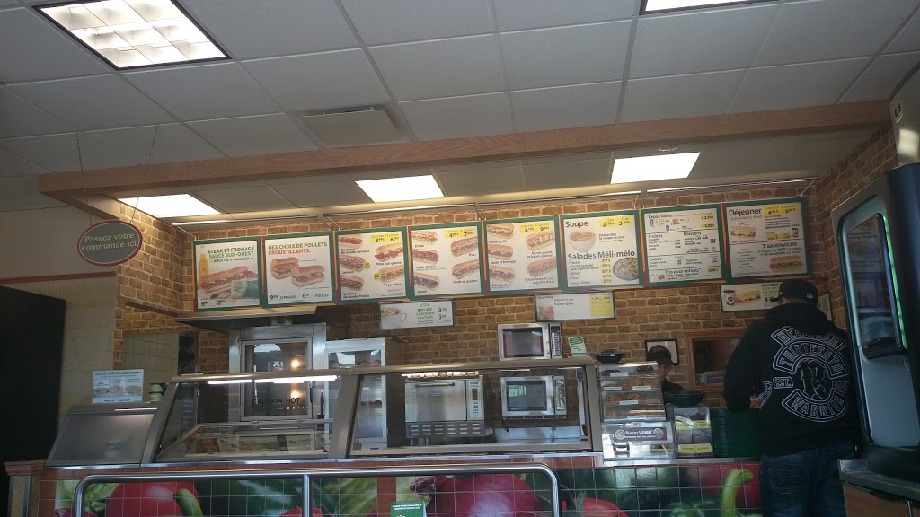 Restaurant SUBWAY | 128 Boulevard Ste Madeleine, Trois-Rivières, QC G8T 3L4, Canada | Phone: (819) 372-4510