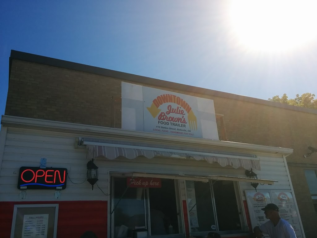 Downtown Julie Browns Food Trailer | 54 Frankford Rd, Foxboro, ON K0K 2B0, Canada | Phone: (613) 847-1025