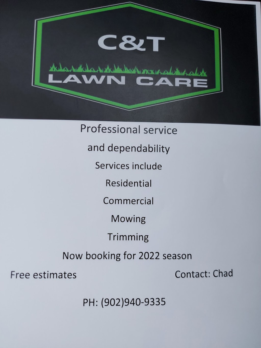 C&T Lawn Care | 7 Ash Ln, York, PE C0A 1P0, Canada | Phone: (902) 940-9335