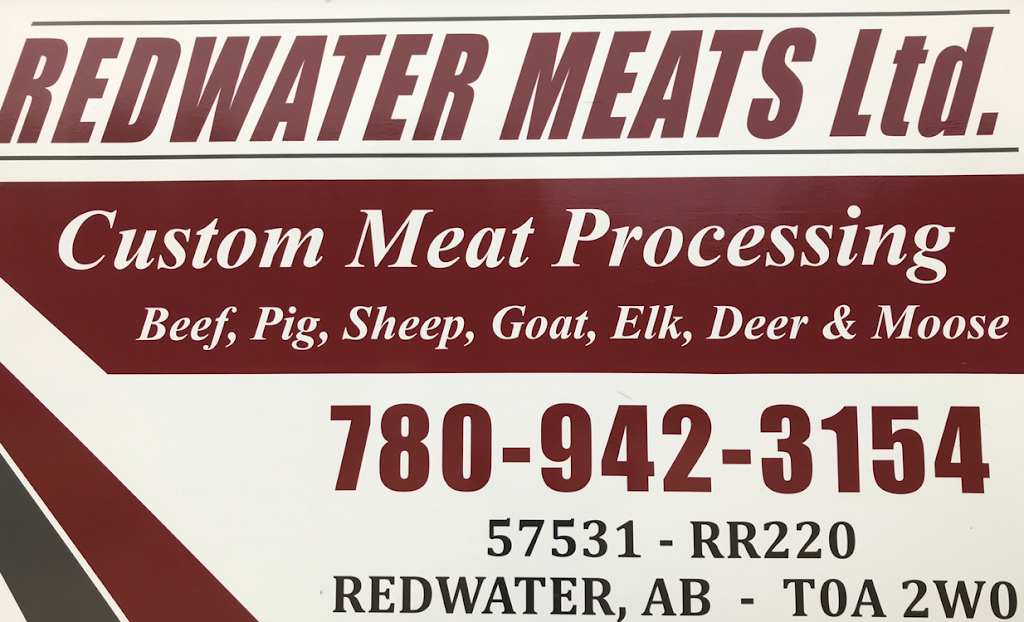 Redwater Meats Ltd | store | 57531, Range Rd 220, Redwater, AB T0A 2W0, Canada | 7809423154 OR +1 780-942-3154