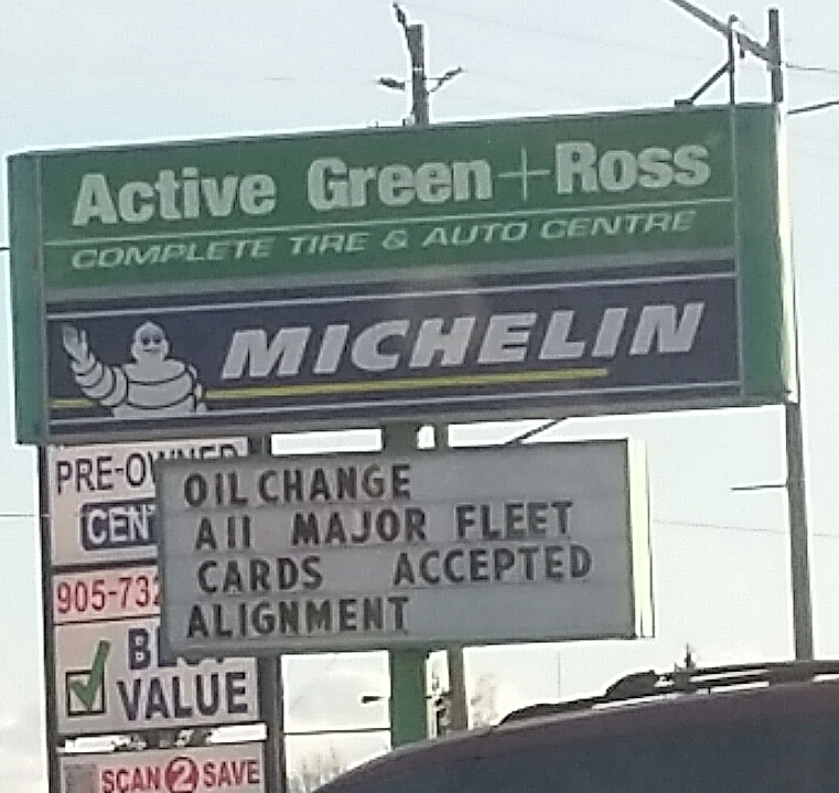 Active Green+Ross Tire & Automotive Centre | Thorold Road, North of, 615 Niagara St, Welland, ON L3C 1L9, Canada | Phone: (905) 735-3536