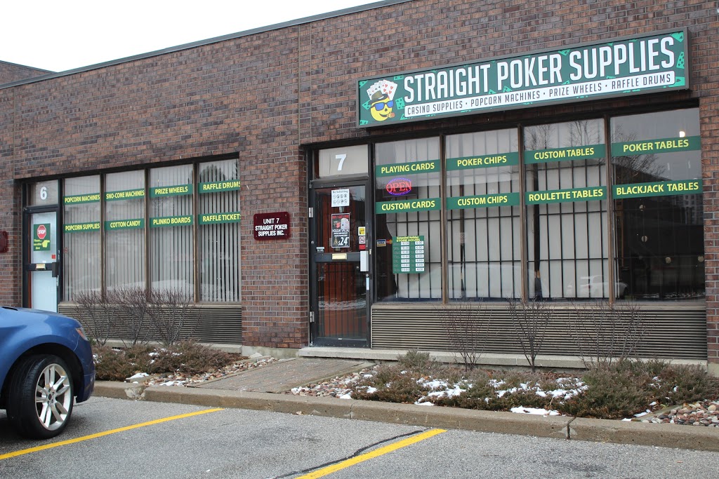 Straight Poker Supplies | 31 Progress Ave #7, Scarborough, ON M1P 4S6, Canada | Phone: (647) 477-5087