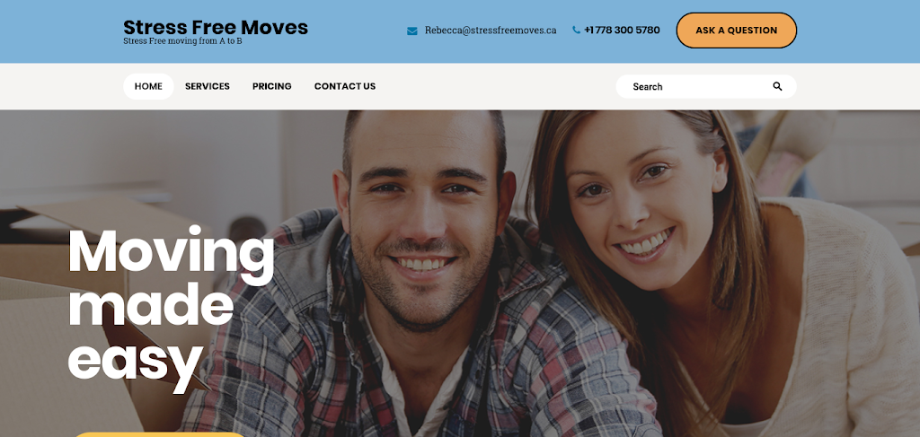 Stress Free Moves | 658 E 3rd St, North Vancouver, BC V7L 1G7, Canada | Phone: (778) 300-5780