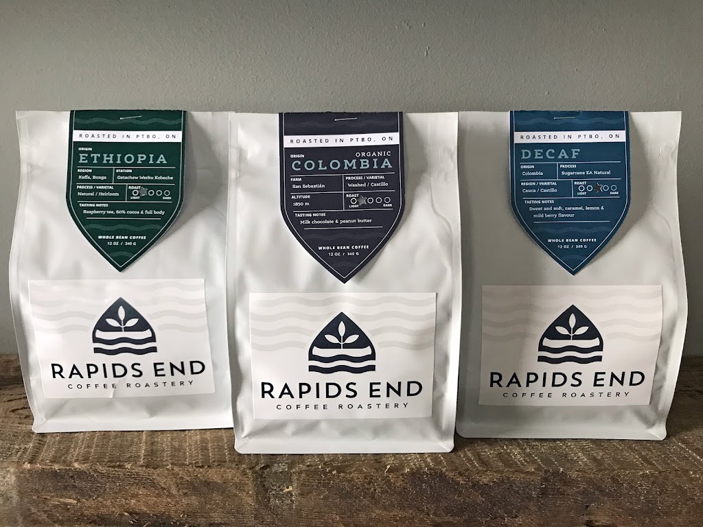 Rapids End Coffee Roastery | 721 Rye St Unit 8, Peterborough, ON K9J 6X1, Canada | Phone: (705) 262-7678